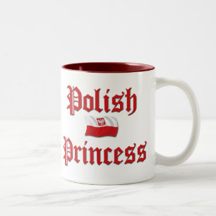 Polnische Prinzessin Zweifarbige Tasse