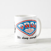 Polnische Rennfahrer von Amerika PRDA Kaffeetasse (VorderseiteRechts)