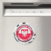 Polnische Runde Magnet (In Situ (Geschirrspüler))