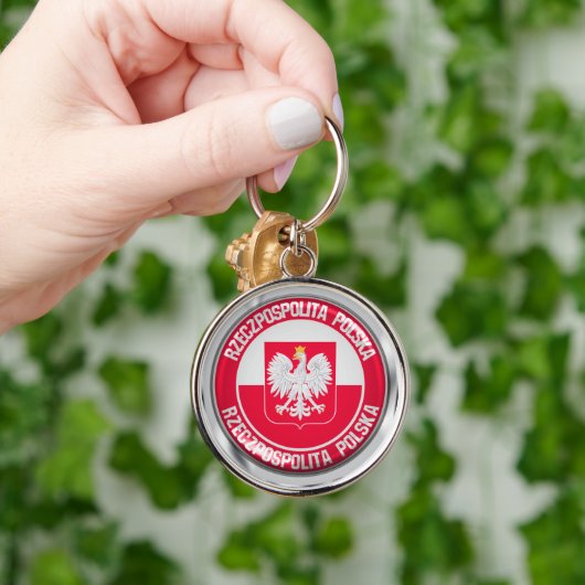 Polnische Runde Schlüsselanhänger (Hand)