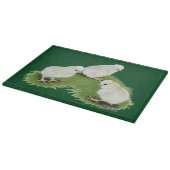 Polnische Splash Chips Schneidebrett (Ecke)