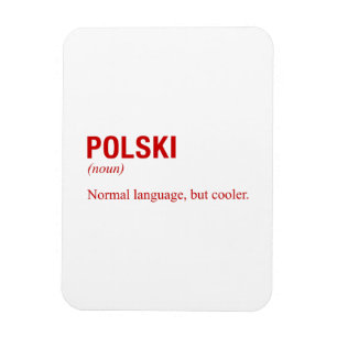 POLNISCHE Sprache Magnet