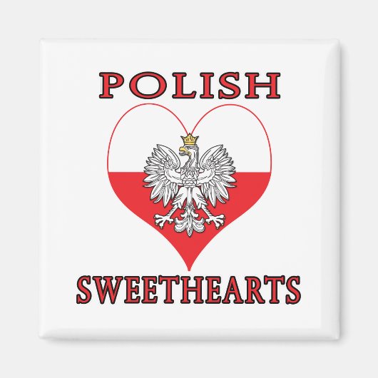 Polnische Süße Magnet (Vorne)