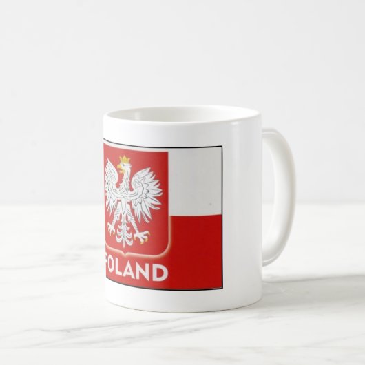 Polnische Tasse für Logos (VorderseiteRechts)