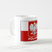 Polnische Tasse für Logos (Vorderseite Links)