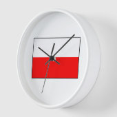 Polnische Uhr an der Mauer (Winkel)
