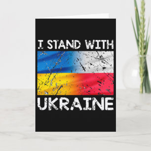 Polnische Unterstützung für die Ukraine Polen Ich Karte