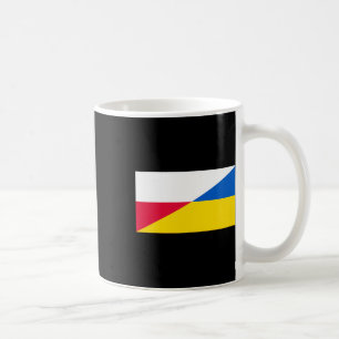 Polnische Unterstützung Für Die Ukraine Ukrainisch Kaffeetasse