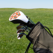 Polnische Volkskunst - Blumenstickermuster und cu Golf Headcover (In SItu)