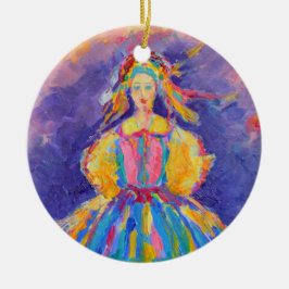 Polnische Volkskunst - Geschenk für Polen Keramik Ornament