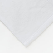 Polnische Volkskunst gestreift Fleece Blanket (Ecke)