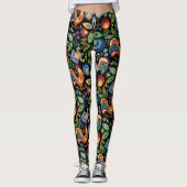 Polnische Volksroster Leggings (Vorderseite)