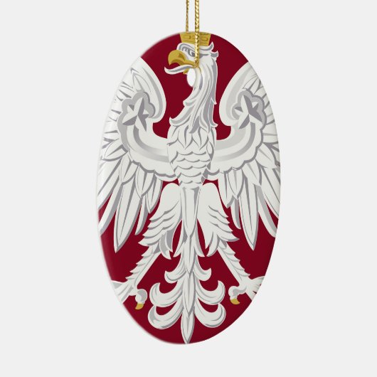 Polnische Wappen Keramikornament (Rechts)