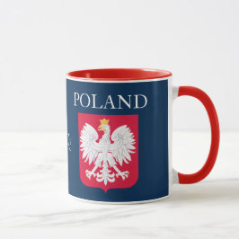 Polnische Wappen-Tasse Lublin Tasse