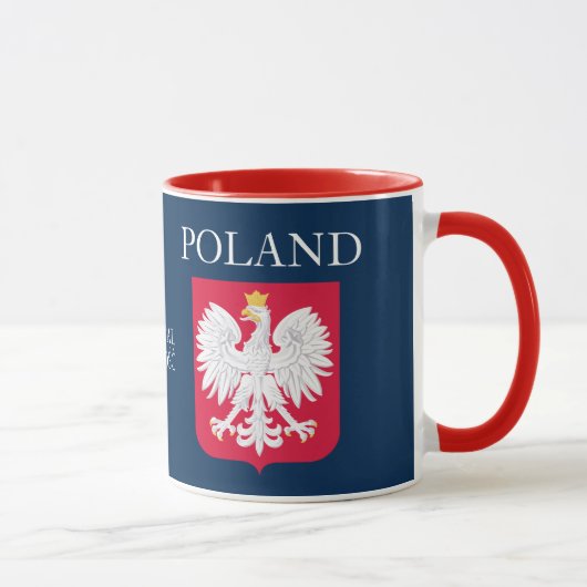 Polnische Wappen-Tasse Lublin Tasse (Rechts)