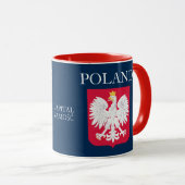 Polnische Wappen-Tasse Lublin Tasse (VorderseiteRechts)
