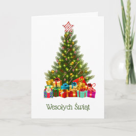 Polnische Weihnachtskarte - Boże Narodzenie Karte