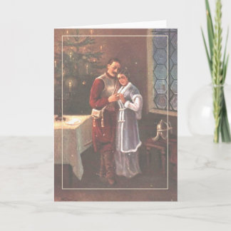 Polnische Weihnachtskarte Karte