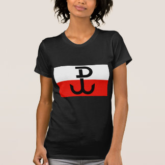 Polnische Widerstand-Flagge T-Shirt