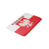 Polnischer Adler Badematte (Schrägansicht)