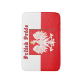 Polnischer Adler Badematte (Vorderseite Vertikal)