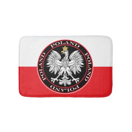 Polnischer Adler Badematte (Vorderseite)