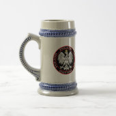 Polnischer Adler Bierglas (Links)