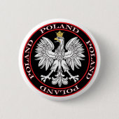 Polnischer Adler Button (Vorderseite)