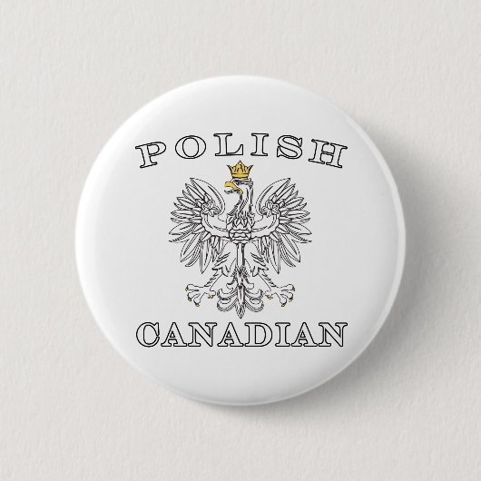 Polnischer Adler Button (Vorderseite)