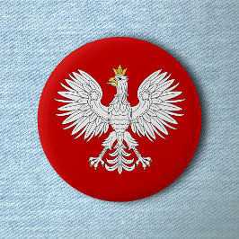 Polnischer Adler Button