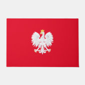 Polnischer Adler Doormat Fußmatte (Vorderseite)