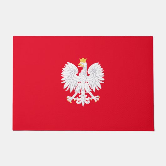 Polnischer Adler Doormat Fußmatte (Vorderseite)