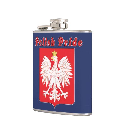 Polnischer Adler Flachmann (Links)