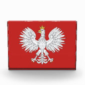 Polnischer Adler Fotoblock (Vorderseite)