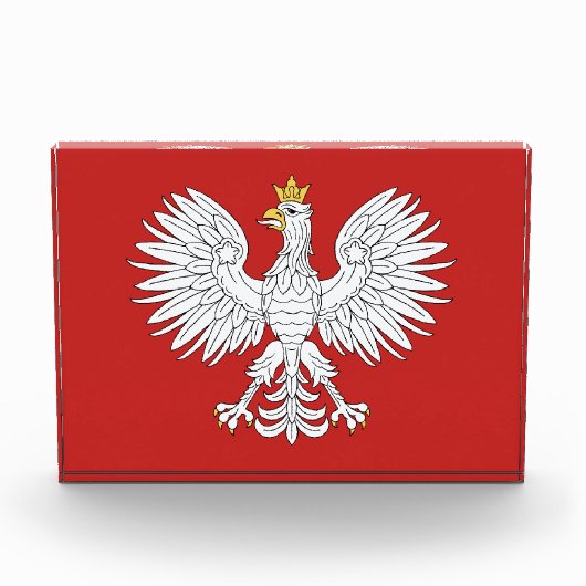 Polnischer Adler Fotoblock (Vorderseite)