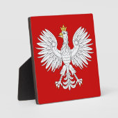 Polnischer Adler Fotoplatte (Vorderseite)