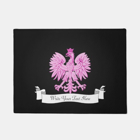 Polnischer Adler Fußmatte (Vorderseite)