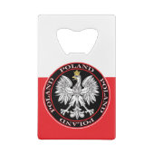 Polnischer Adler Geldbeutel Flaschenöffner (Rückseite)