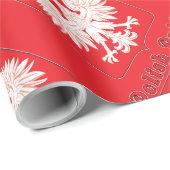 Polnischer Adler Geschenkpapier (Rolleneckpunkt)