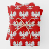 Polnischer Adler Geschenkpapier Set (Beispiel)