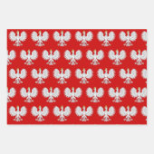 Polnischer Adler Geschenkpapier Set (Vorderseite)