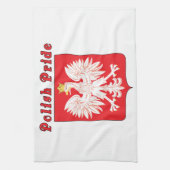 Polnischer Adler Geschirrtuch (Vertikal)