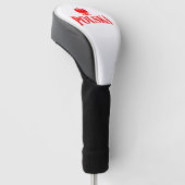 Polnischer Adler Golf Cover Headcover (angewinkelt)