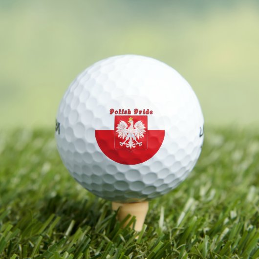 Polnischer Adler Golfball (Insitu T-Shirt)