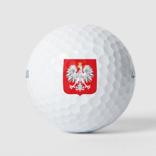 Polnischer Adler Golfball (Vorderseite)