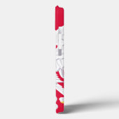 Polnischer Adler iPhone Case (Rückseite / Links)