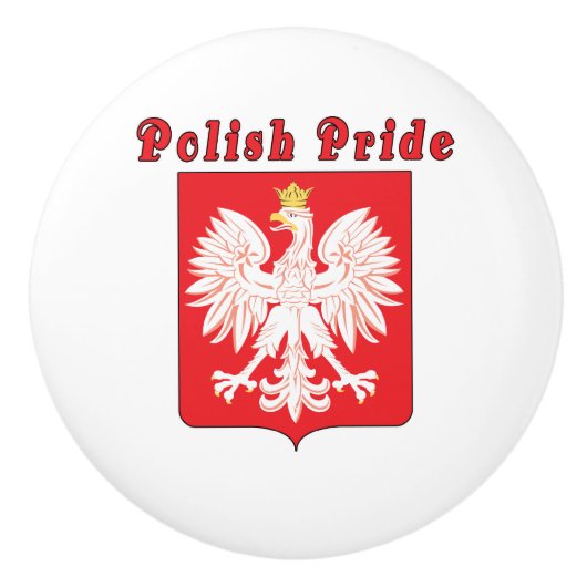 Polnischer Adler Keramikknauf (Vorderseite)