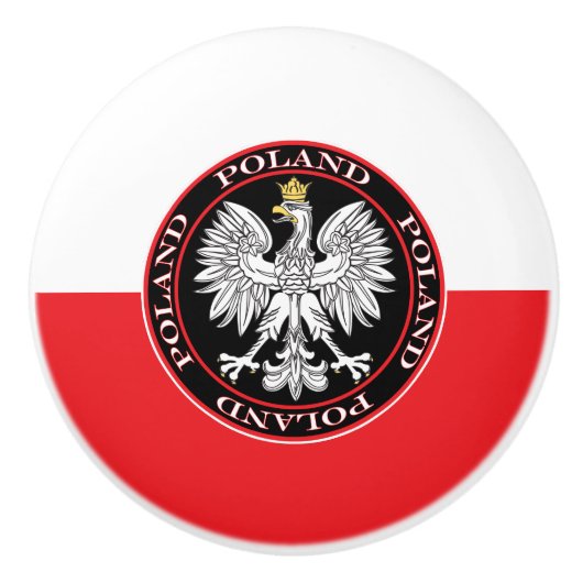 Polnischer Adler Keramikknauf (Vorderseite)