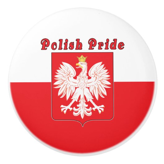 Polnischer Adler Keramikknauf (Vorderseite)