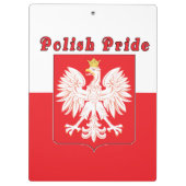 Polnischer Adler Klemmbrett (Rückseite)